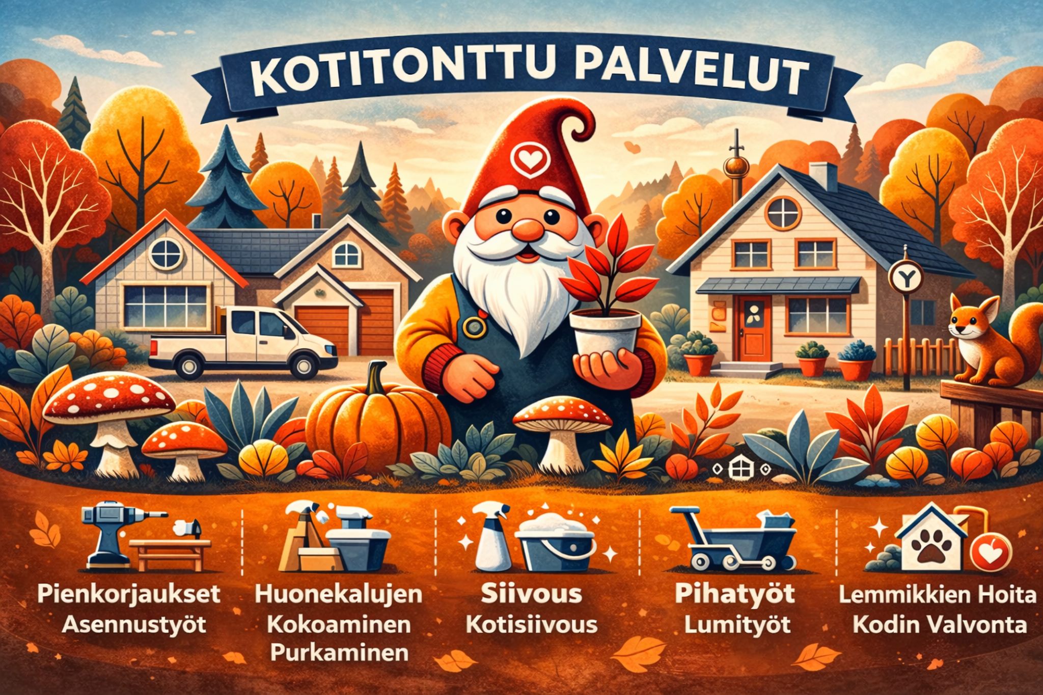 Kotitonttu Palvelut palvelukuva Kouvolassa